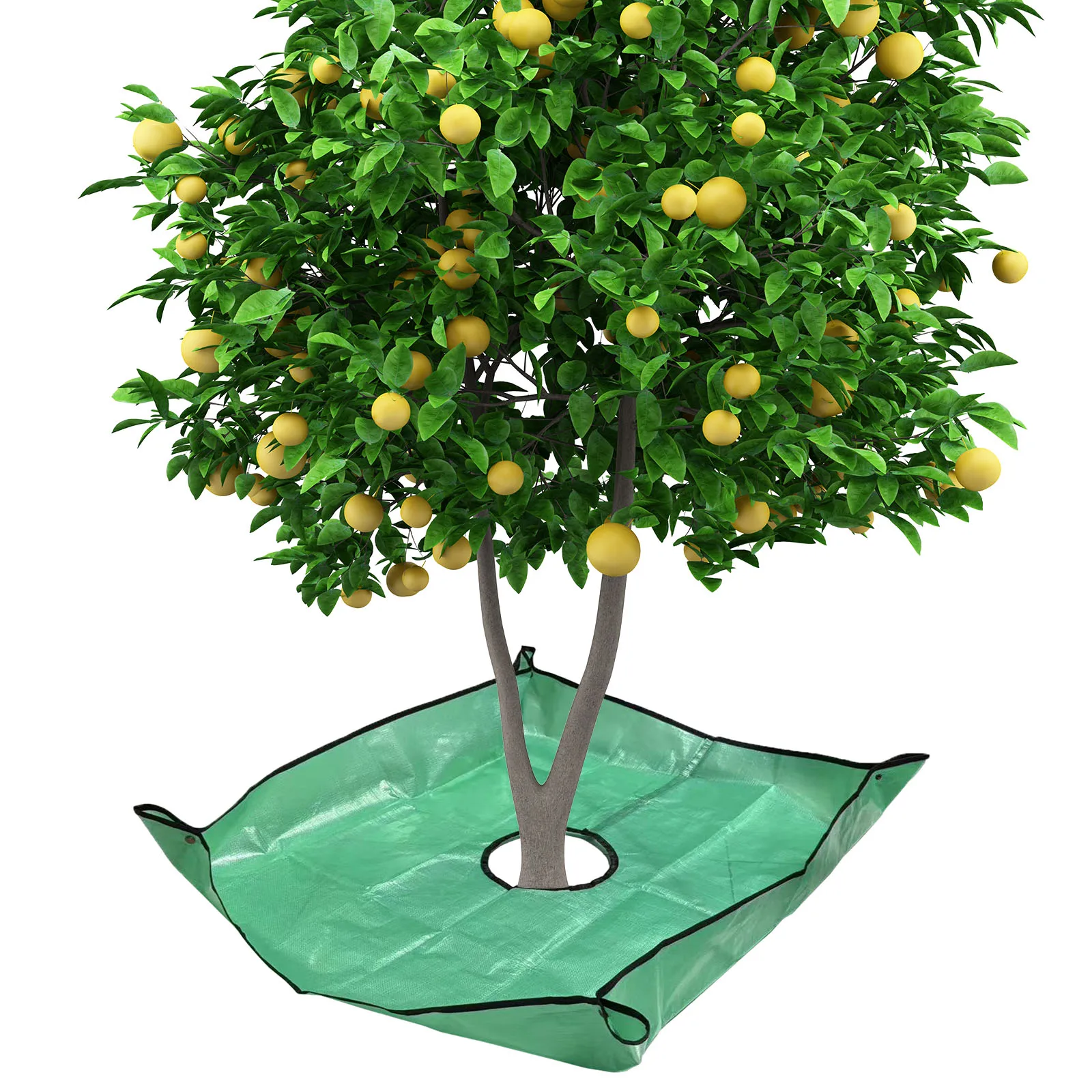 Landscape Pruning Tarp, 39.37x39.37” Landscape Tarp for Trimming with 7.9