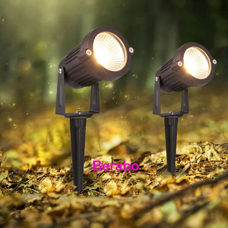 Neue Stil COB Garten Rasen Lampe 230V 220V 110V 12V Outdoor LED Spike-Licht 5W 7W 9W 12W Pfad Landschaft Wasserdicht Spot Lampen – Detail 17