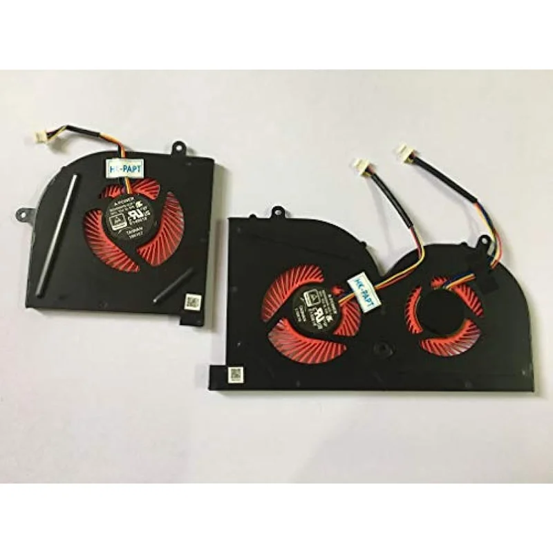 

Fan Replacement for MSI GS63VR 6RF GS63VR 7RF GS63VR Stealth Pro MS-16K2 MS-17B1 BS5005HS-U2L1 BS5005HS-U2F1 Gpu CPU Cooling Fan