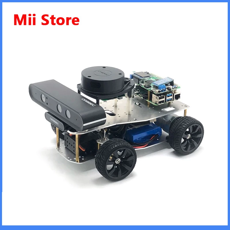 Used for raspberry Pi ROS ROBOT CAR maximum 6kg load McNum wheel voice radar navigation with MG513 encoder motor Programmer