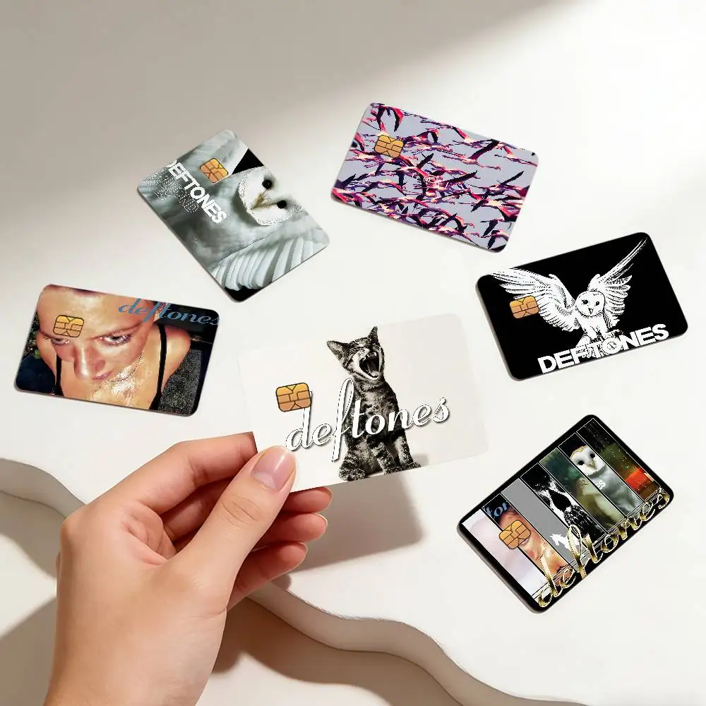 Band Singer D-Deftones P-Pastel Pony Hot Sale Decor Exquisite Card Sticker for Debit Credit Bank Cards Skin Cover Gift Student