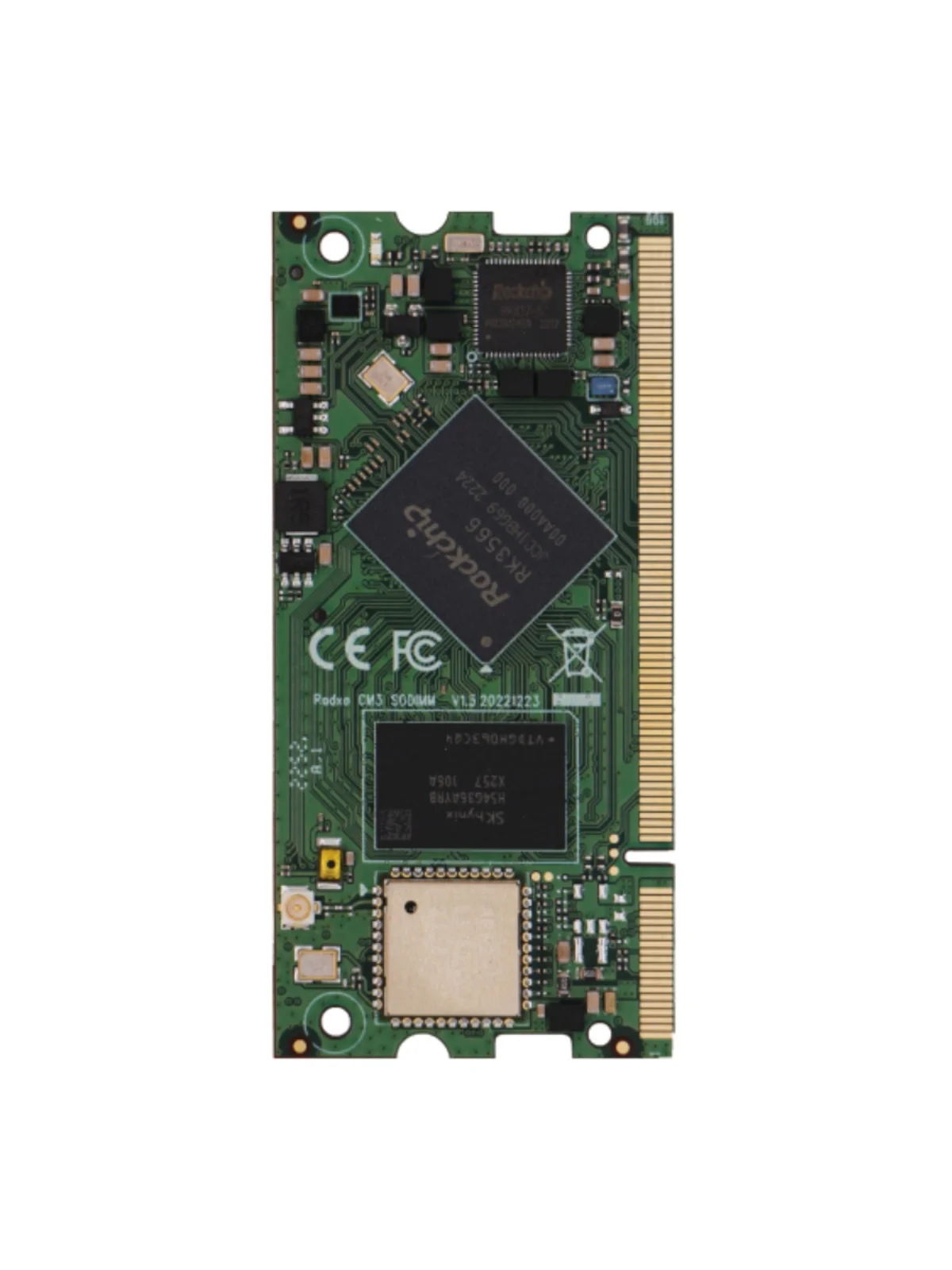 Radxa CM3S RK3566 Quad Core ซีพียูโมดูลประมวลผลแทนที่ด้วย CM4S ราสเบอร์รี่ Pi