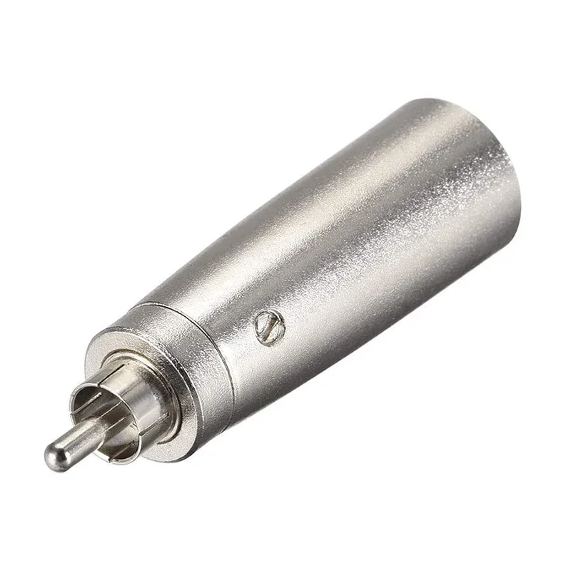 3pin XLR Audio Jack Adapter Connector to 6.35 mm TS/TRS 1/4 Plug RCA Male Female To XLR to 3.5 MM Plug Audio Converter