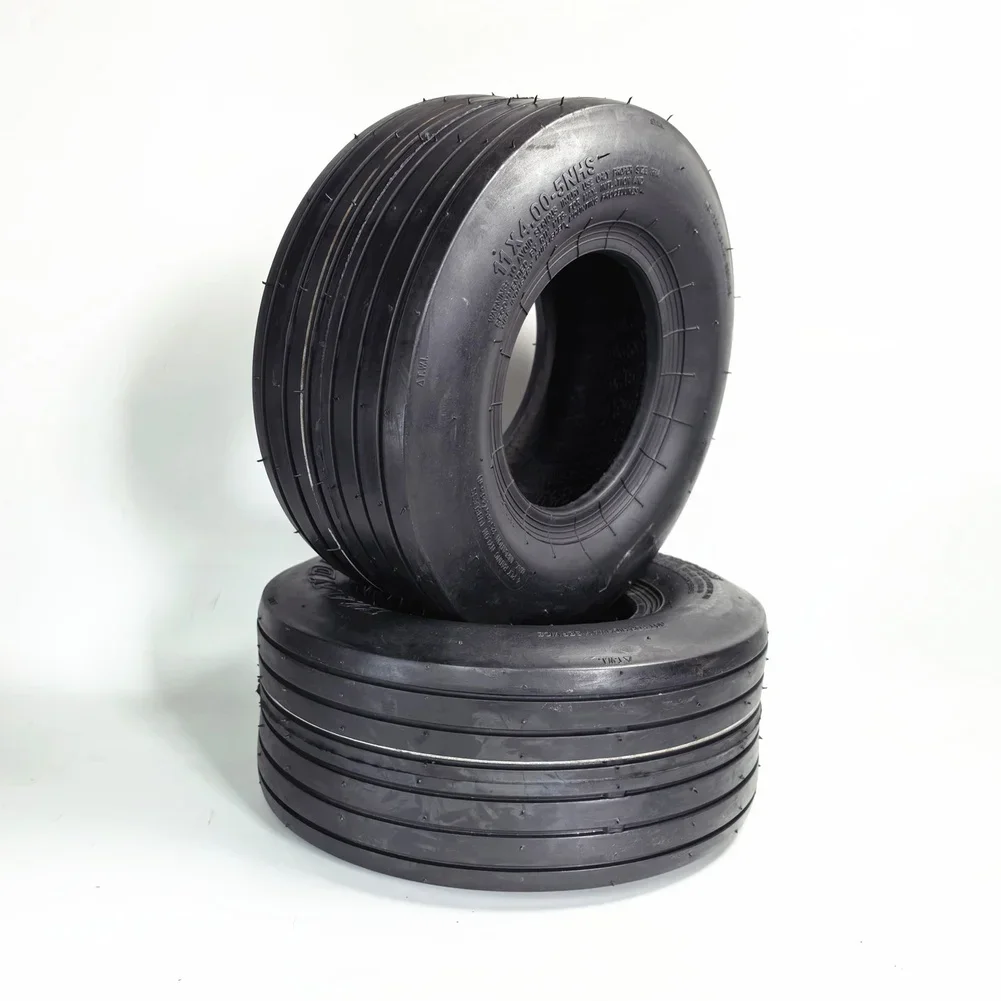 Verstärkter 4-lagiger 11x4.00-5 Reifen für Rasenmäher und Go-Karts mit Stabiler Lenkung und Langer Lebensdauer bei Belastung – Detail 4