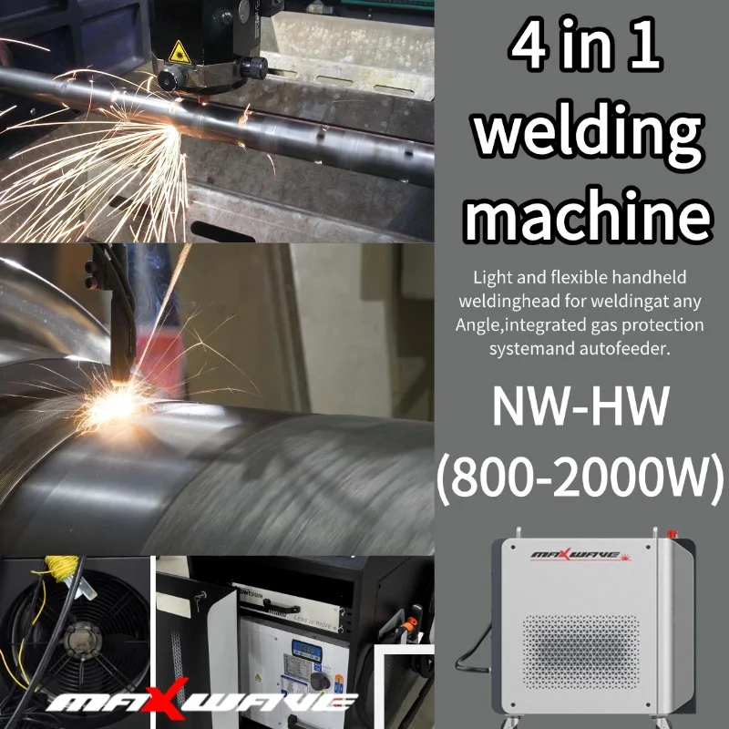 User-Friendly Air-Cooled Handheld Laser Welding Machine Perfect for DIY Enthusiasts and Small Metal Workshop Repair Jobs