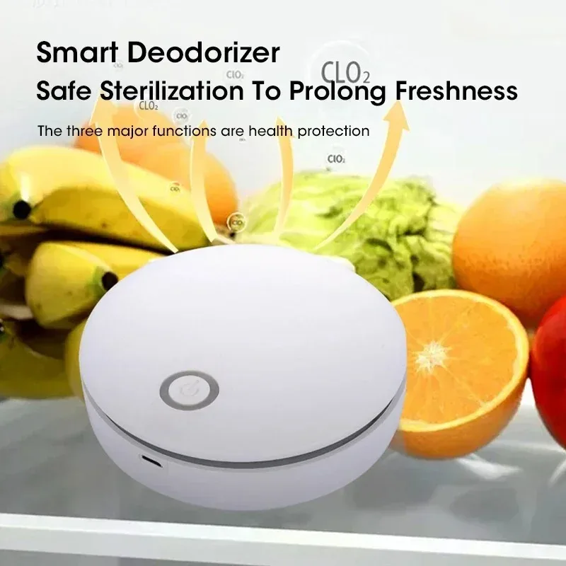 Pet Air Purifier 2in1 Ozone Generator Remove Formaldehyde Sterilize Bacteria Eliminate Odor for Pet Room Kitchen Toilet Smart