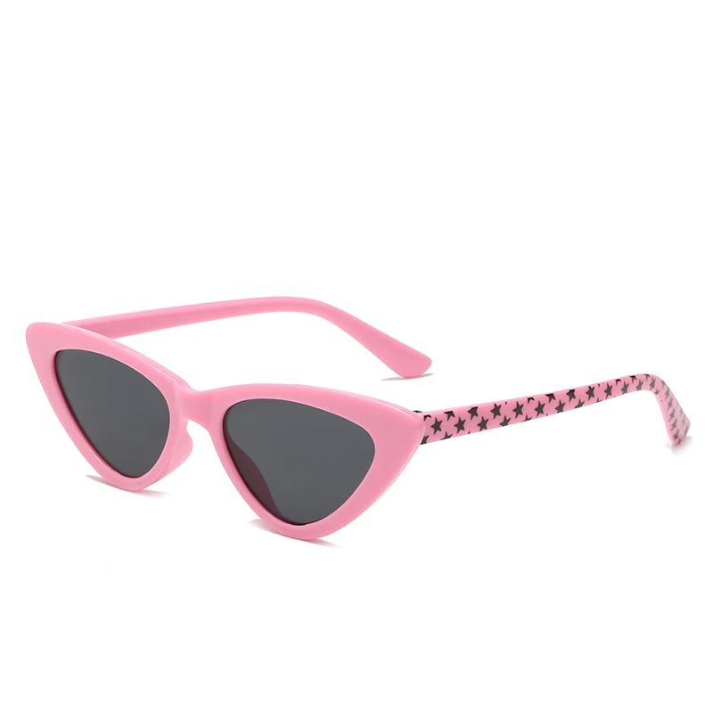 Children Sunglasses Fashion Cute Cat Eye Eyewear For Girl Boy Baby Kids Infant Shades Goggles Outdoor Anti-glare UV400 Glasses