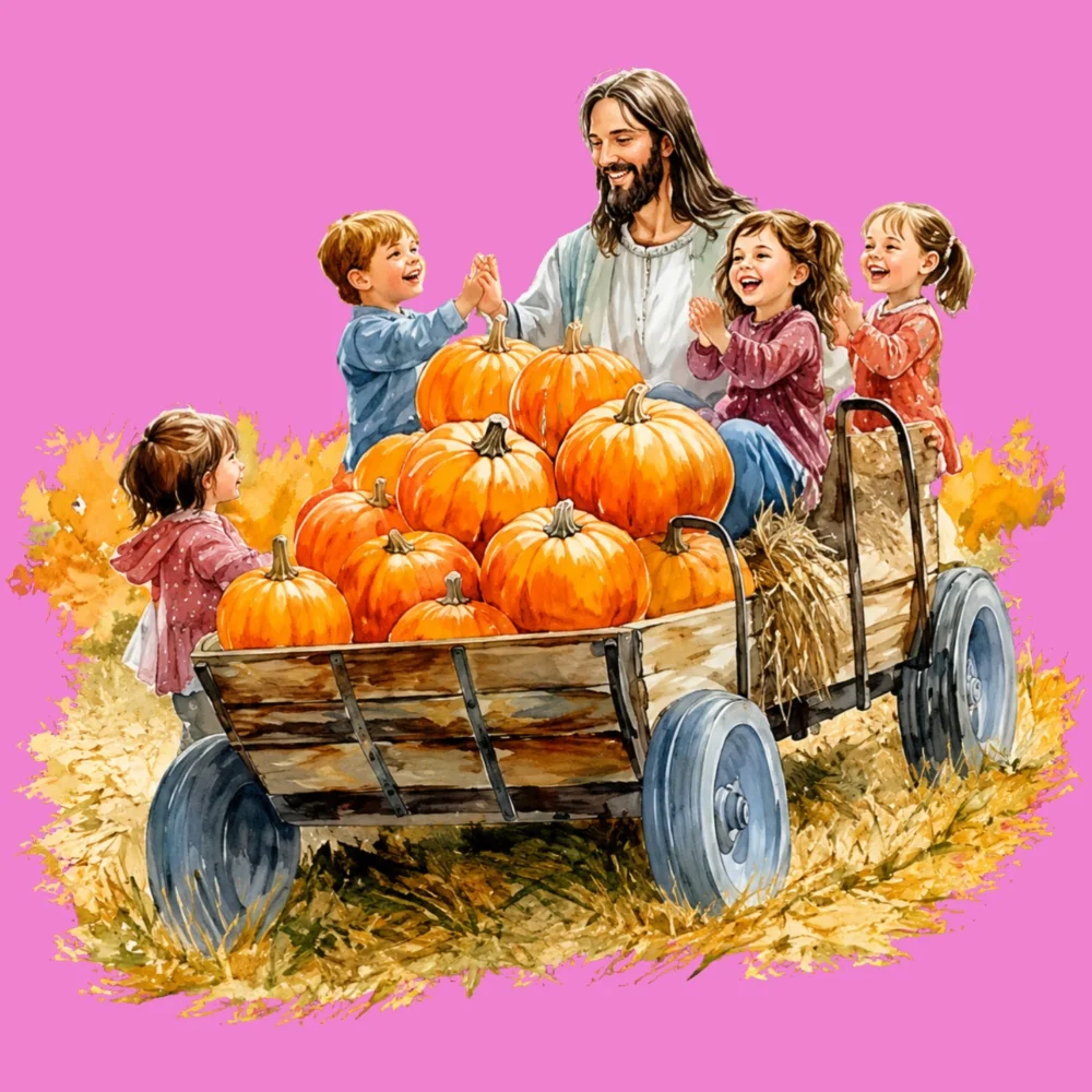 Car Stickers And Decals, Vinyl Decals, Family Pumpkin Harvest Scene, Automotive Decals, Funny Bumper Stickers(1pc)