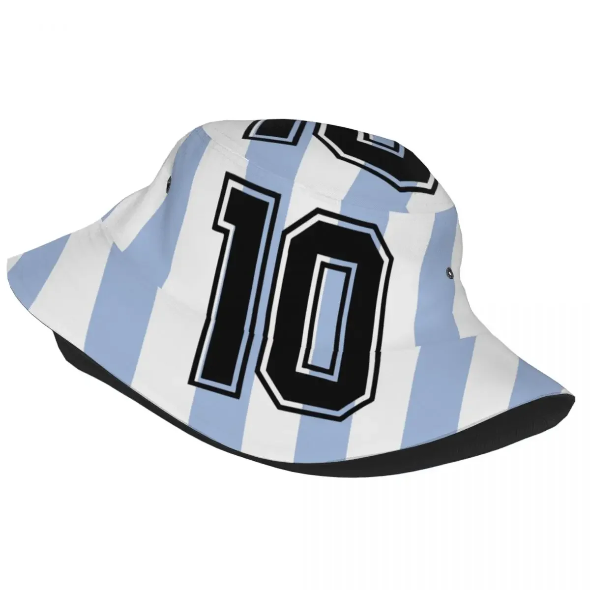 Street Argentina 10 Bucket Hat Unisex Packable Hiking Fishing Fisherman Hat Hot Summer Headwear Panama Hat