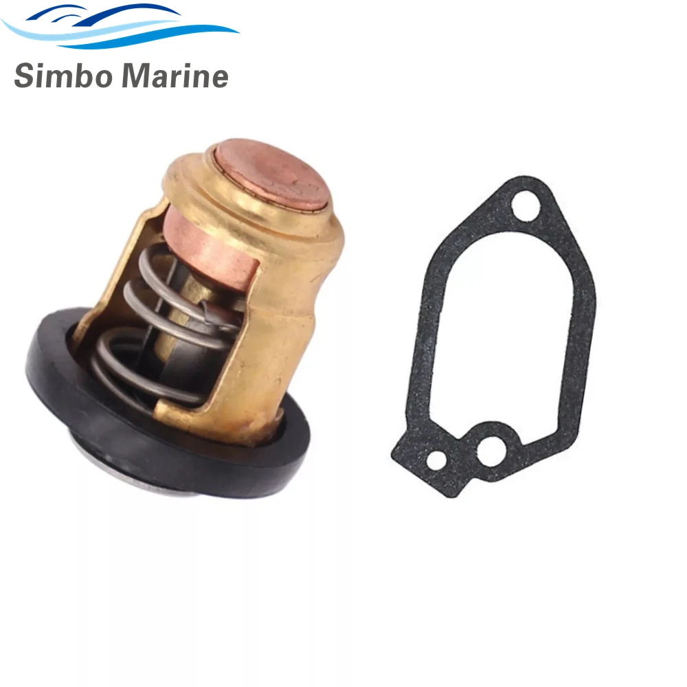 Compatible with YAMAHA NEW Outboard Thermostat 6E5-12411-30-00 & Gasket 61A-12414-A0-00 2-Stroke image 6