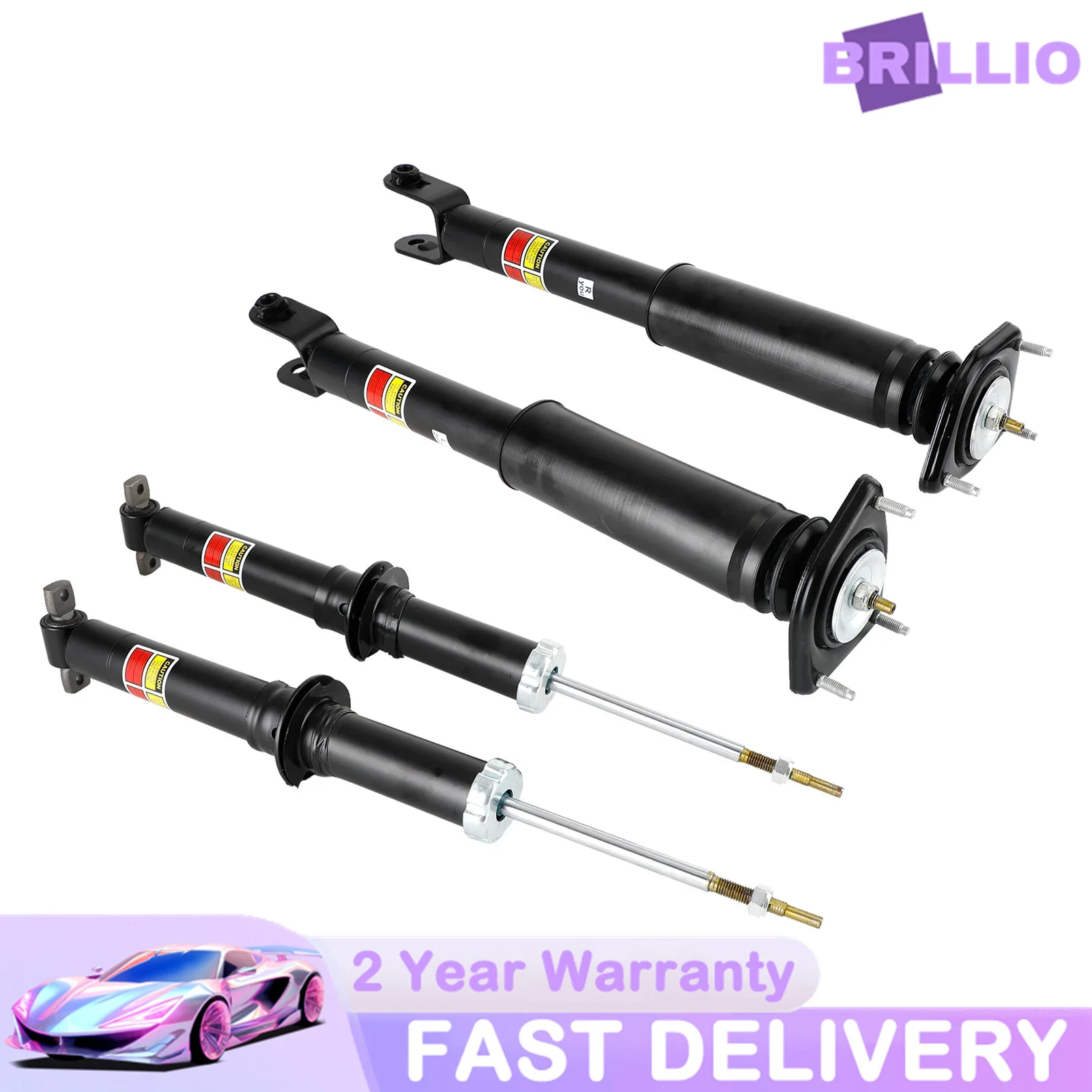 

4 передних и задних амортизатора для Cadillac CTS 2009-2015 годов с электроприводом 19302773 19181636 19302784