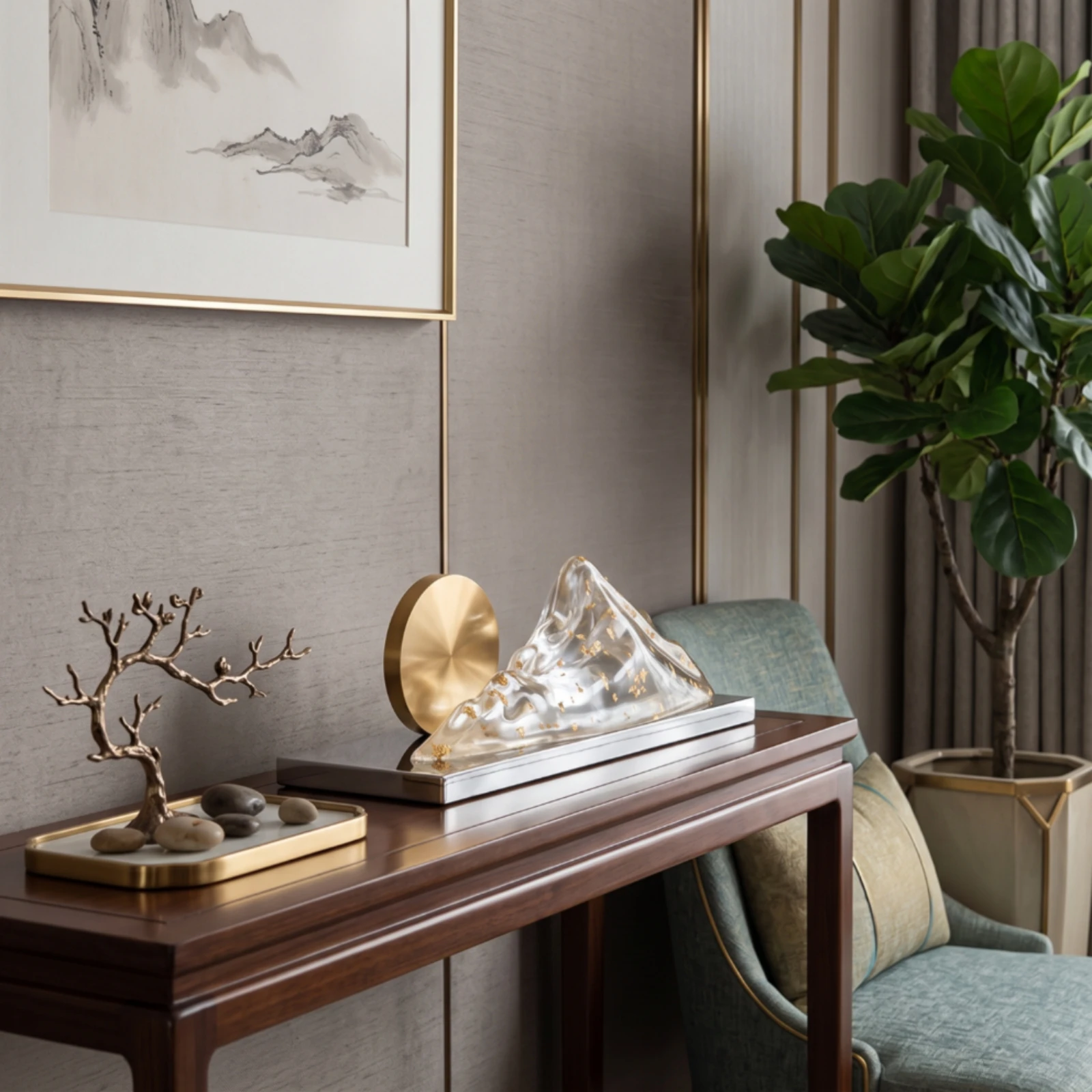 Bergskulptur Zen-inspirierte B – Interior Design Zen Bewertung und Preis