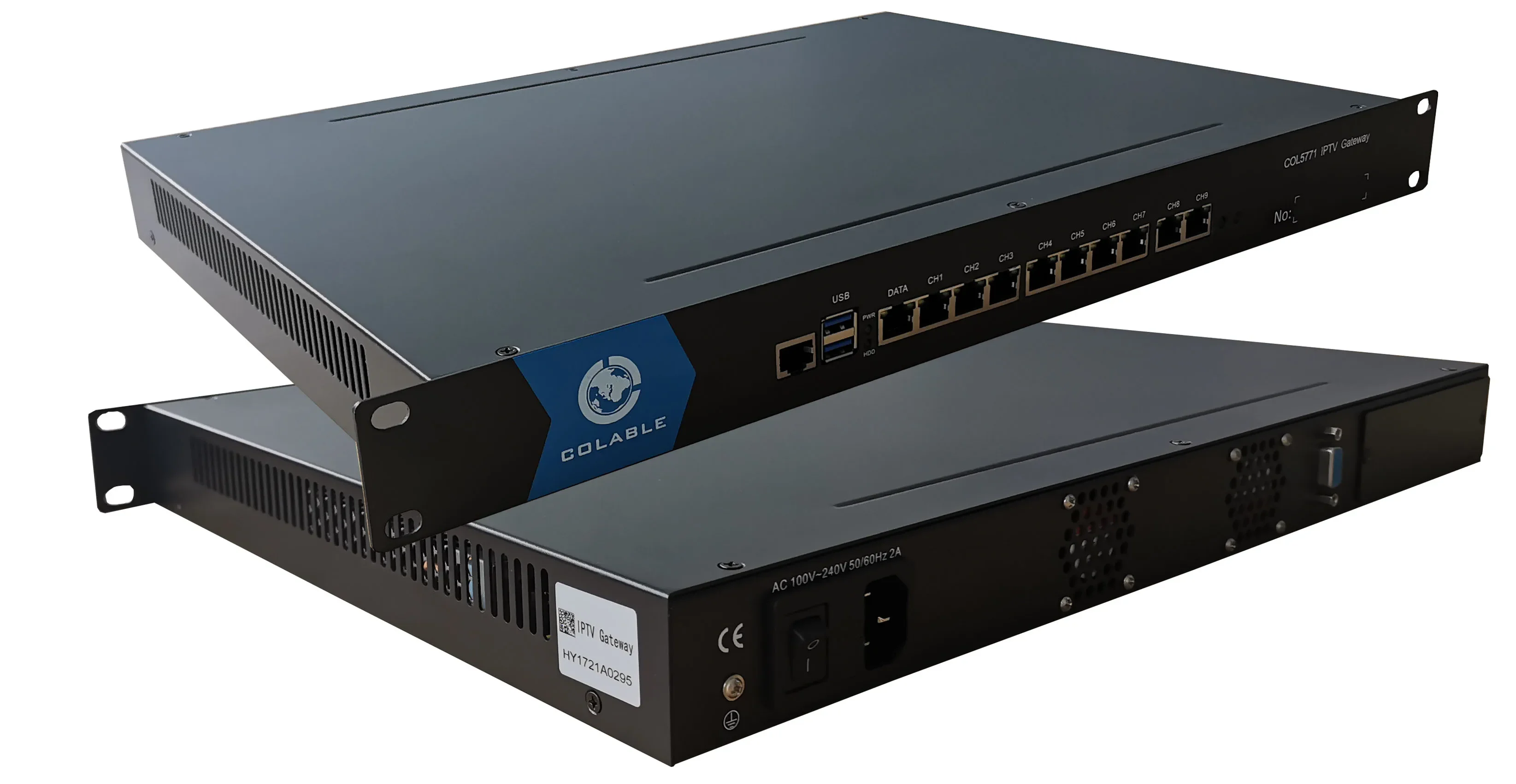 Hotel Server All-in-One-Live-Kanäle VOD-Programm HTTP, UDP, HLS, RTMP IP-Konverter-Gateway COL5771S