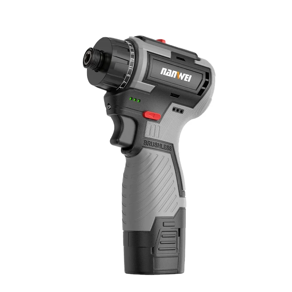 

# Hot For NANWEI 16.8V Duel Speed 15- 60Nm Cordless Screwdriver Hand Drill Home Electric Mini Power Tool