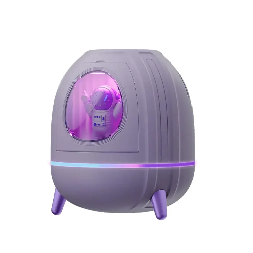 USB Cute 220ML Space Capsule Air Humidifier With LED Light Portable Home Ultrasonic Cool Mist Water Diffuser