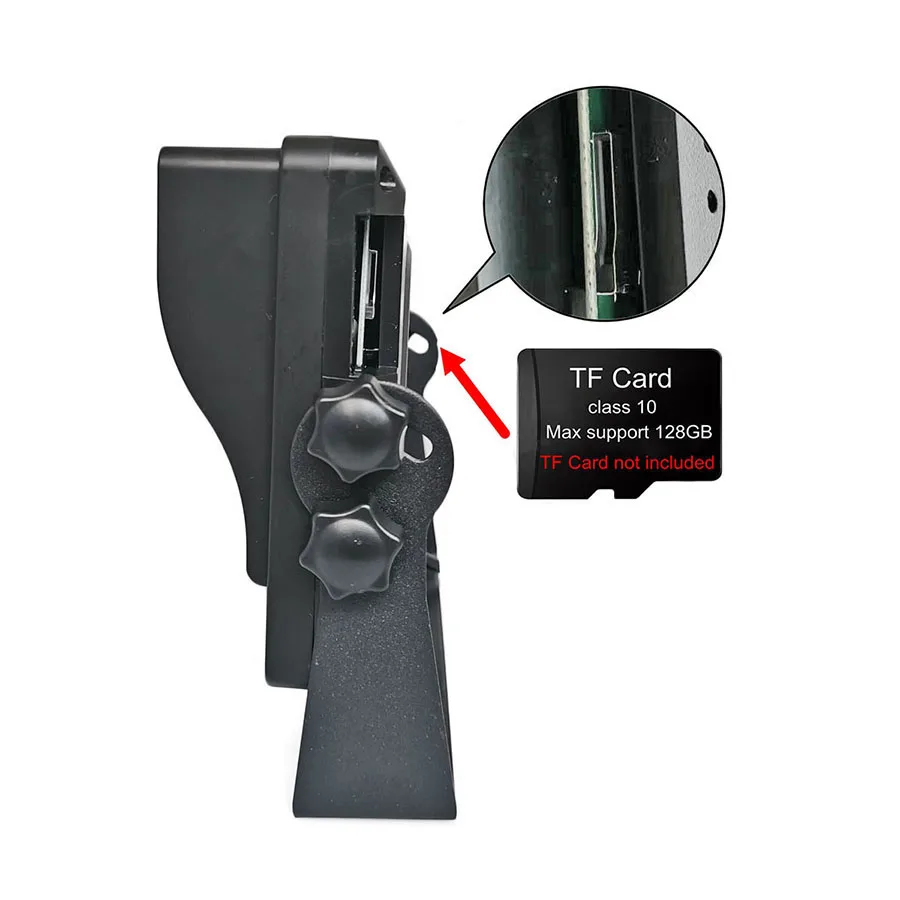 DIYKIT 7 بوصة AHD IPS 4 سبليت رباعية شاشة LCD سيارة مراقبة الرؤية الخلفية ماكس دعم 1080P كاميرا AHD تسجيل الفيديو #5