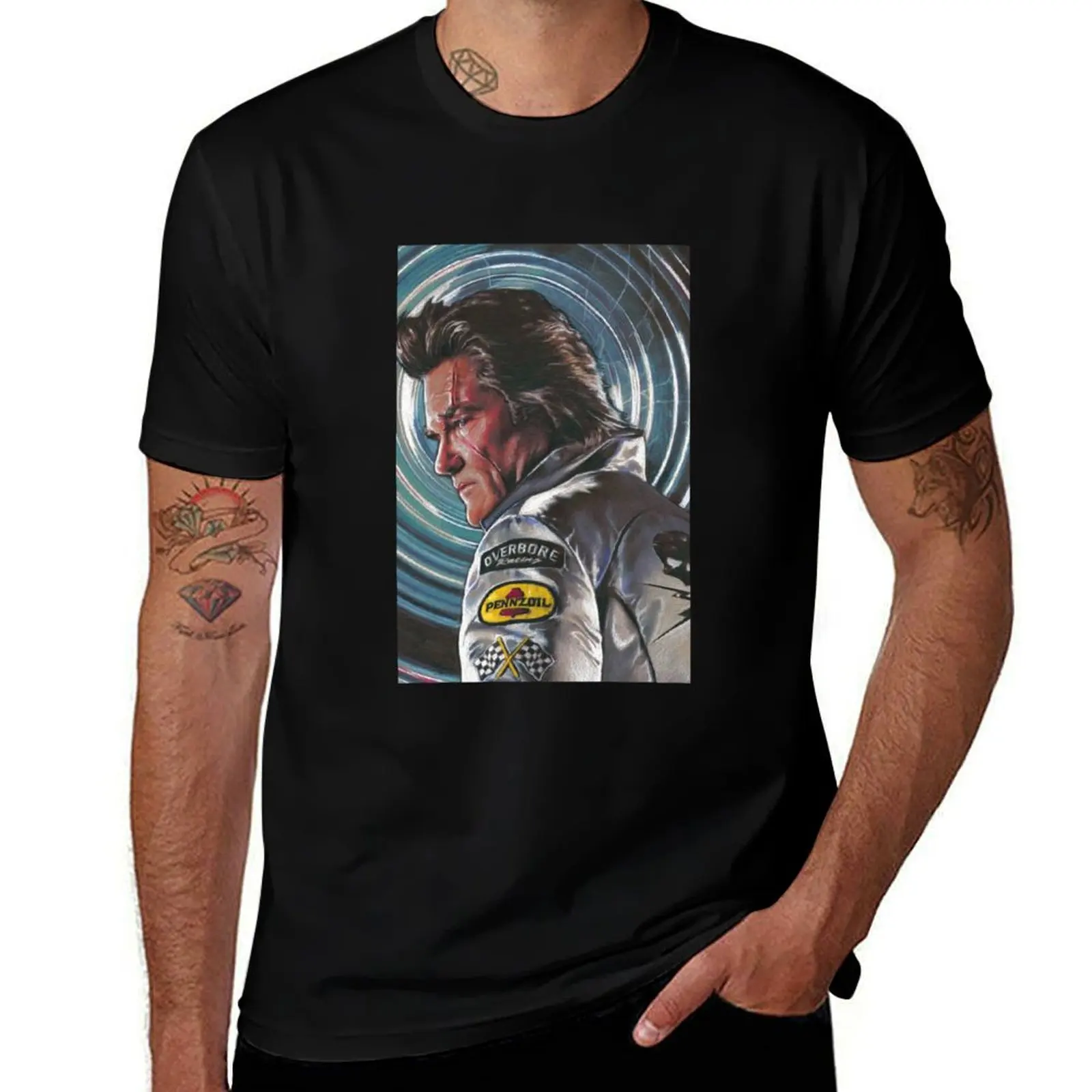 Kurt Russel Death Proof T-Shirt Trendy Pattern for Men T-Shirt