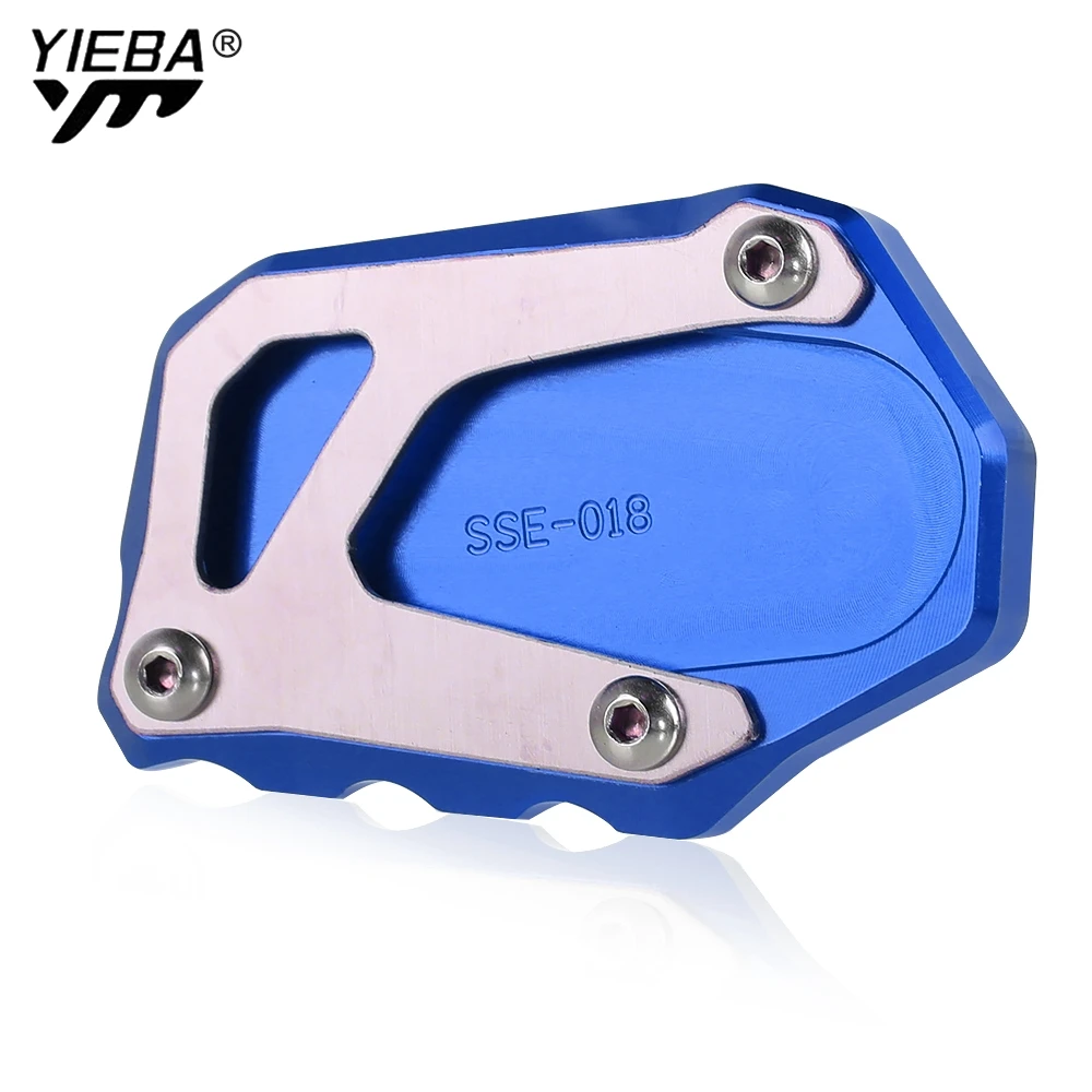 스즈키 V-Strom 1050 800DE VSTROM 1050XT 2023 2024 2025 2026 킥스탠드 풋 사이드 스탠드 확장 지지판 패드