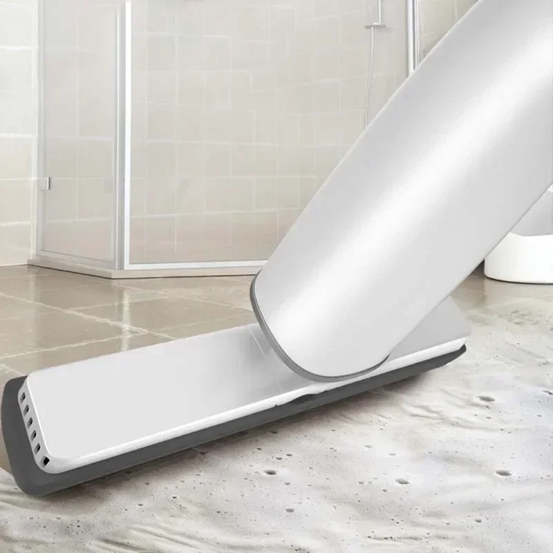 Free Hand Washing Mop Self-Wringing Flat Mop with PVA Sponge for Bedroom Floor Clean Lazy Automatic Squeeze Mop Household