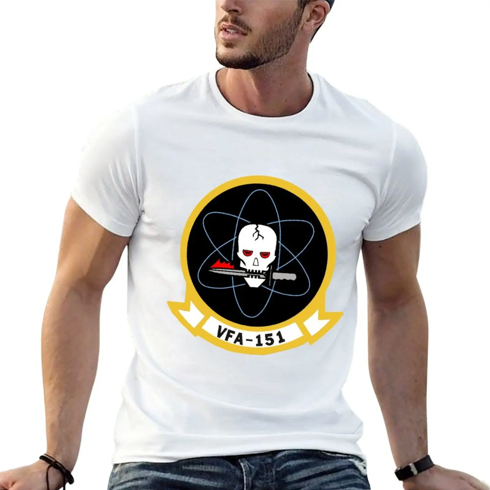 

VFA-151 t man cotton Vigilantes shirt man designer t T-Shirt heavy shirt