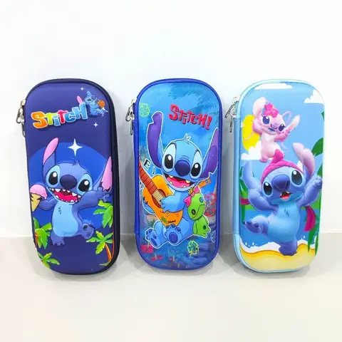 Shi Diqi cute cartoon pencil case, large capacity stationery storage box, school supplies for children's birthday gifts.