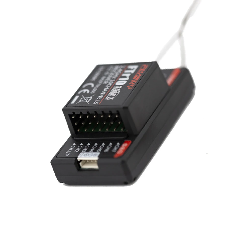 FlySky FTr10 FTr16S 2.4G Doppia Antenna Bidirezionale PPM/IBUS AFHDS3 Ricevitore per Fly-Sky PL18 FPV Racing Drone RC Parte