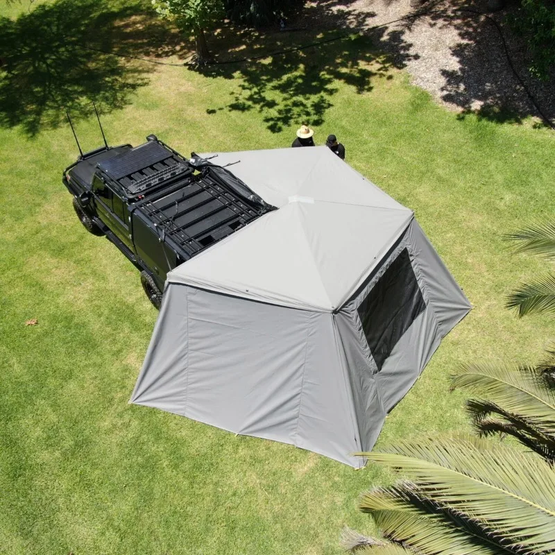 Car side tent, with enclosure, team activity tent 6-8 people tent, car tent, campground tent