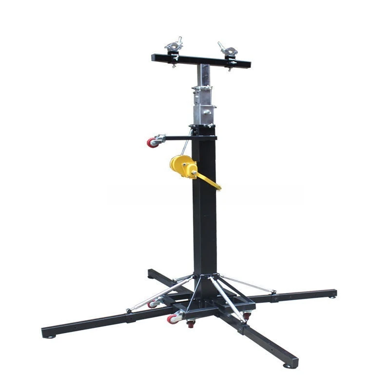 Heavy Duty 6m Winch 250kg Load Capacity Diode Screen Stage Light Line Array Speaker Truss Crank