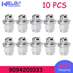 10pcs/lot M12*1.5 Wheel Lug Nut 90942-01033 For Toyota Camry Sienna Corolla Highlander Prius Tercel Yaris 9094201033 90942-01083