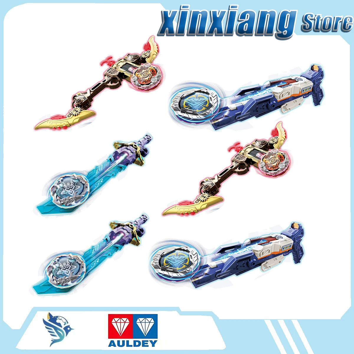 

Волчок AULDEY Hurricane Spirit Spin Force Origin Battle Series: гироскопическая игрушка для игр с друзьями, подарок для мальчика