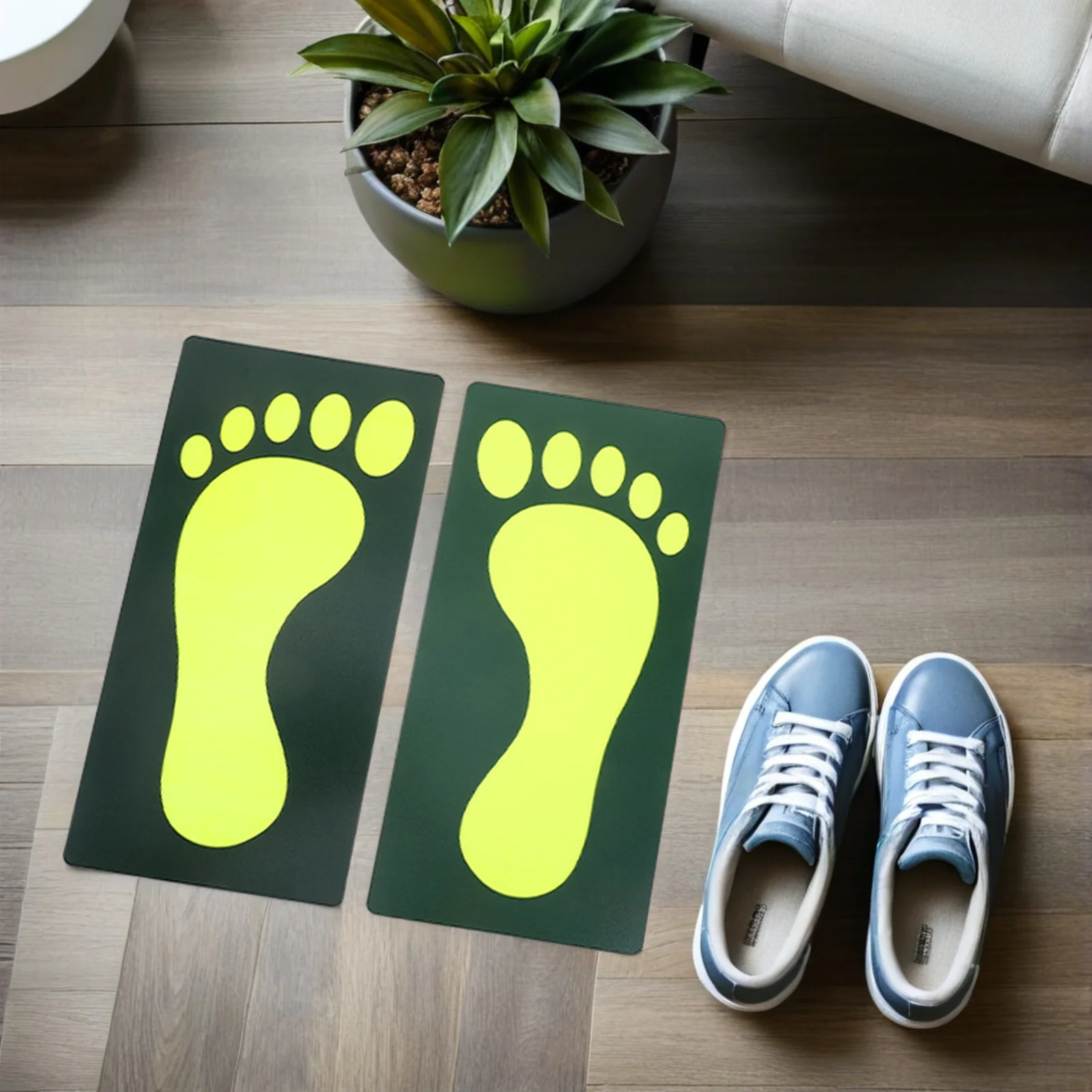 12 шт., ночные светящиеся наклейки на пол, водонепроницаемые нескользящие съемные наклейки из ПВХ для эвакуационных маршрутов, классного офиса