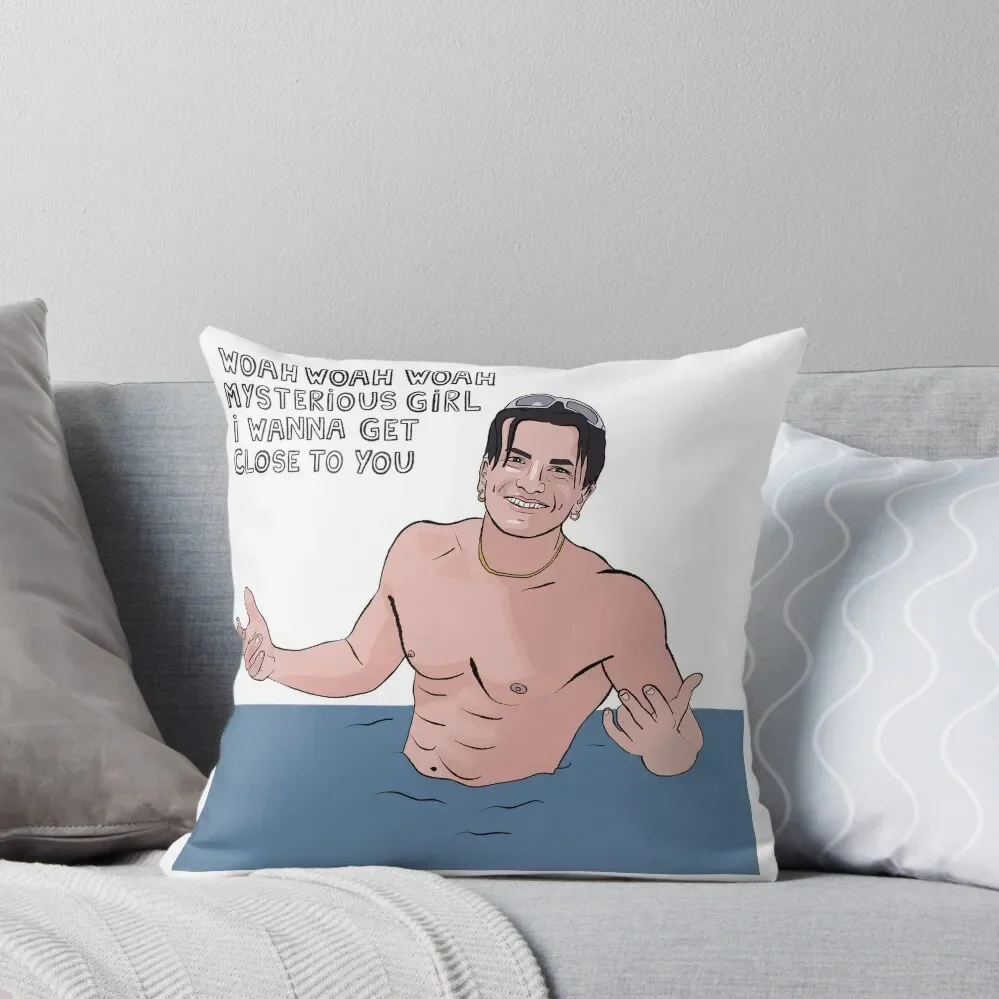 Peter Andre Mysterious Girl design, back to the 90s Throw Pillow Sitting Cushion Cushion Cover For Sofa pillow