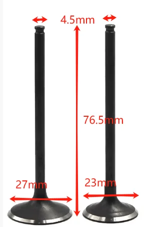 دراجة نارية الملحقات صمام عادم المحرك ومجموعة صمامات السحب النفط ختم قفل لوحة صمام جديد ل Benelli BJ250-15A BJ250 TNT250 #2