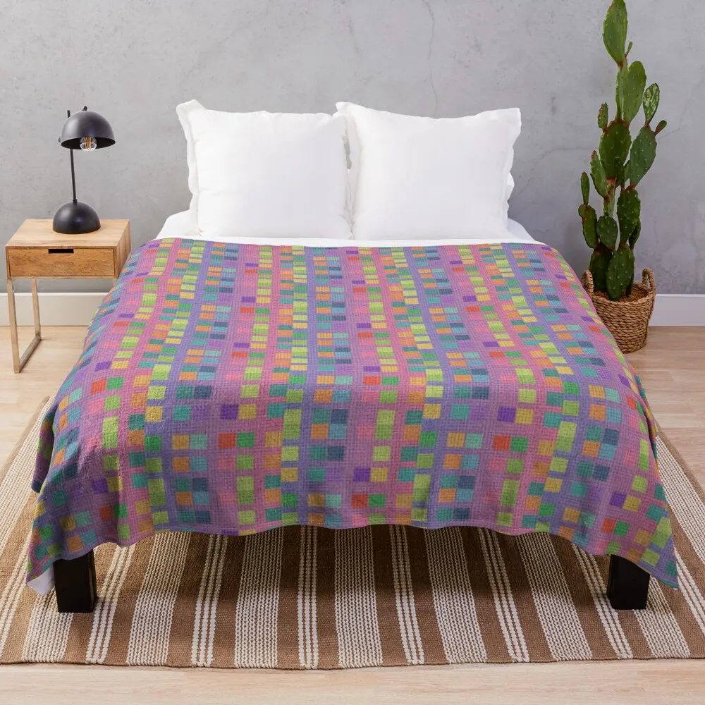 Abstract Skyscraper Lights- Night Out Throw Blanket Thermal Fashion Sofas Blankets