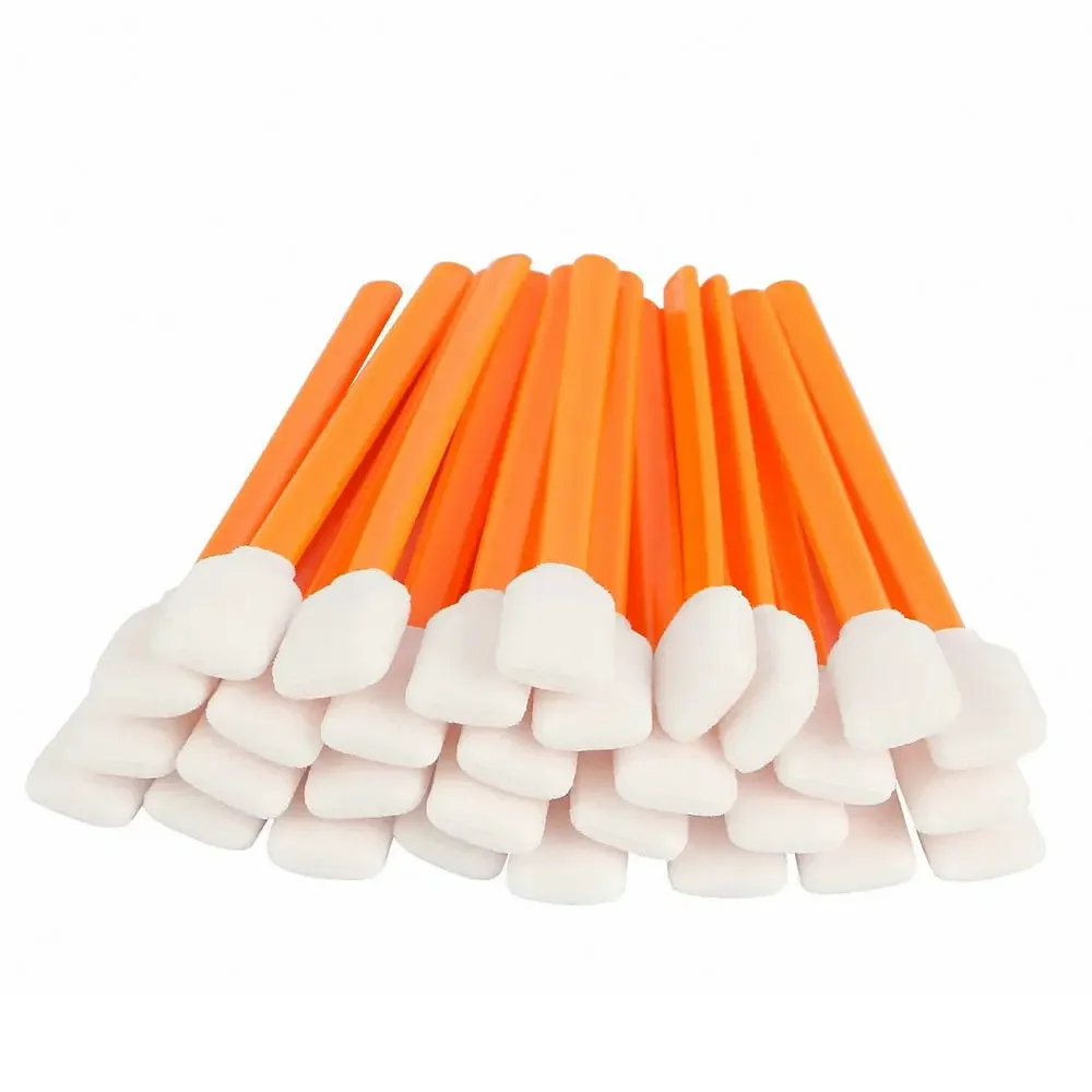 Cabeça de impressora dtf uv kit vara limpeza industrial solvente algodão limpo vara cotonete espuma tinta esponja aplicador haste limpa