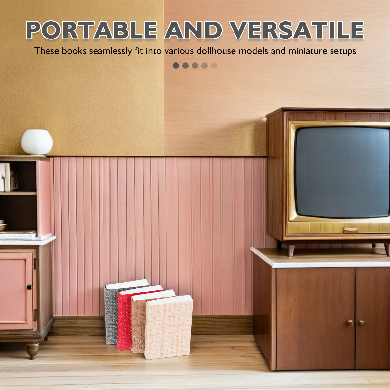 

Набор из 16 миниатюрных книг для кукольного домика, масштаб 1:12, с детализированными элементами и открывающимися страницами, для кабинета, библиотеки, книжной полки, рукоделия
