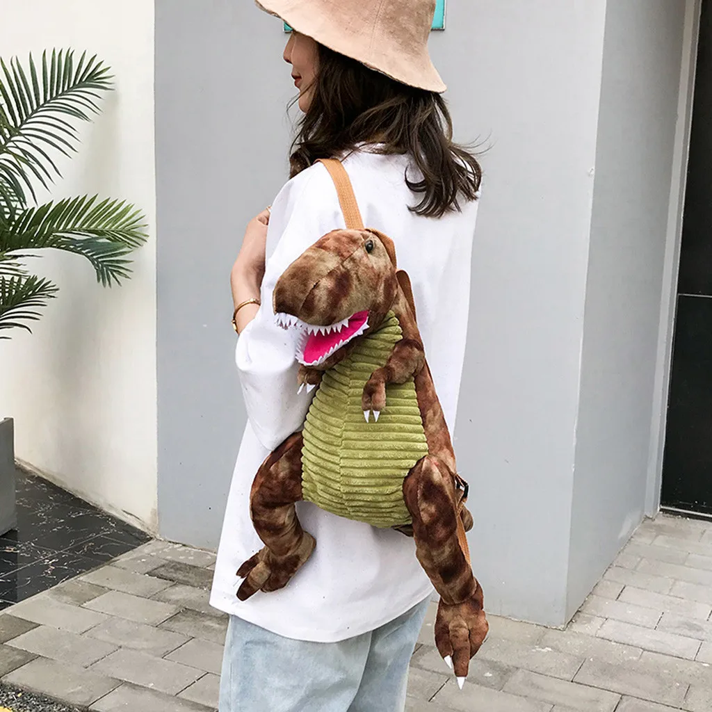 2024 New Parent-Child Dinosaur Bag New Children Backpack  Cartoon Big Dinosaur Backpaack Mochilas Aestethic Bolso Marca Lujo