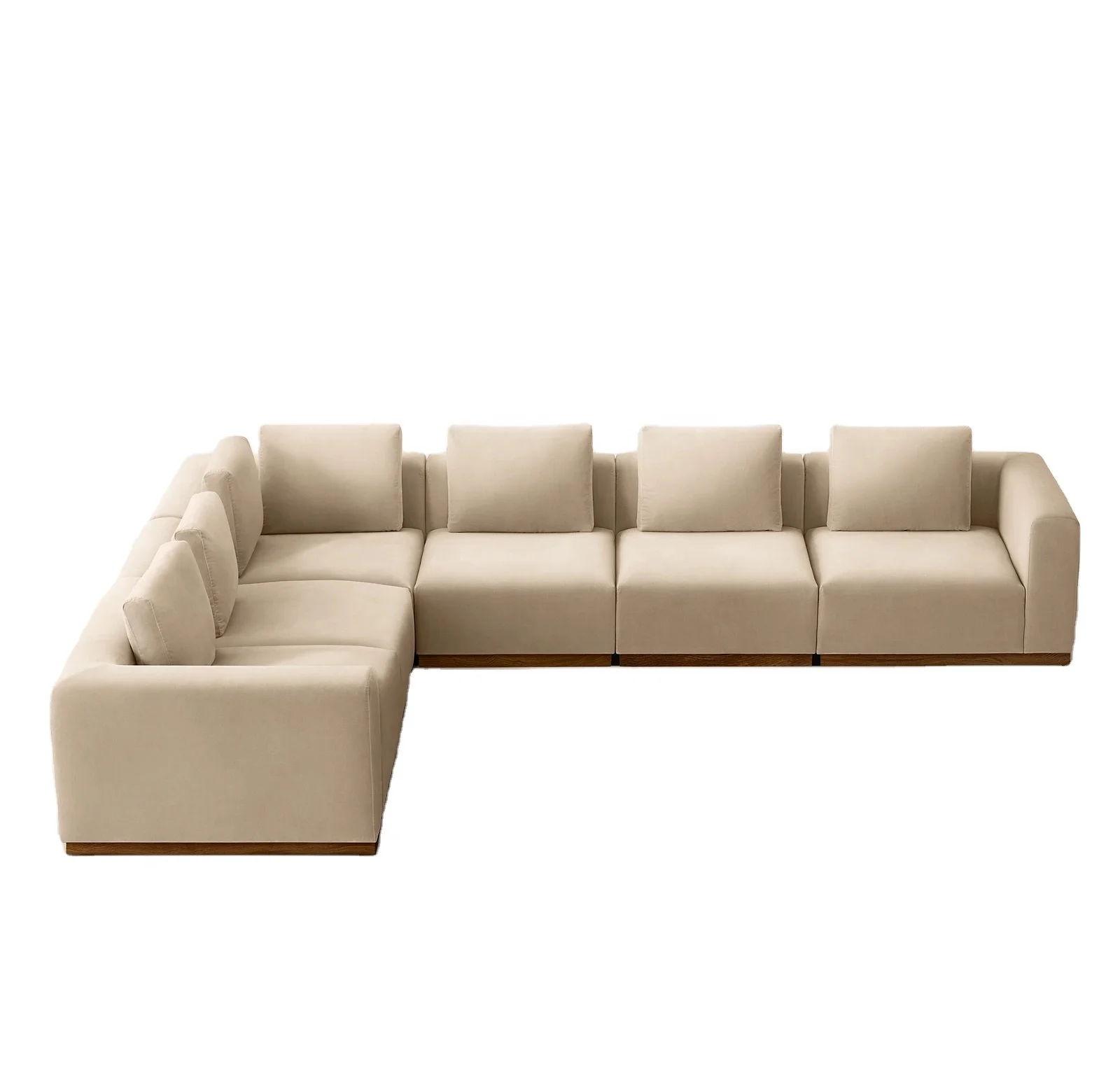 

Stylish Fabric Sofas High-End Hotel Office Home Furniture Indoor Living Room Sofas