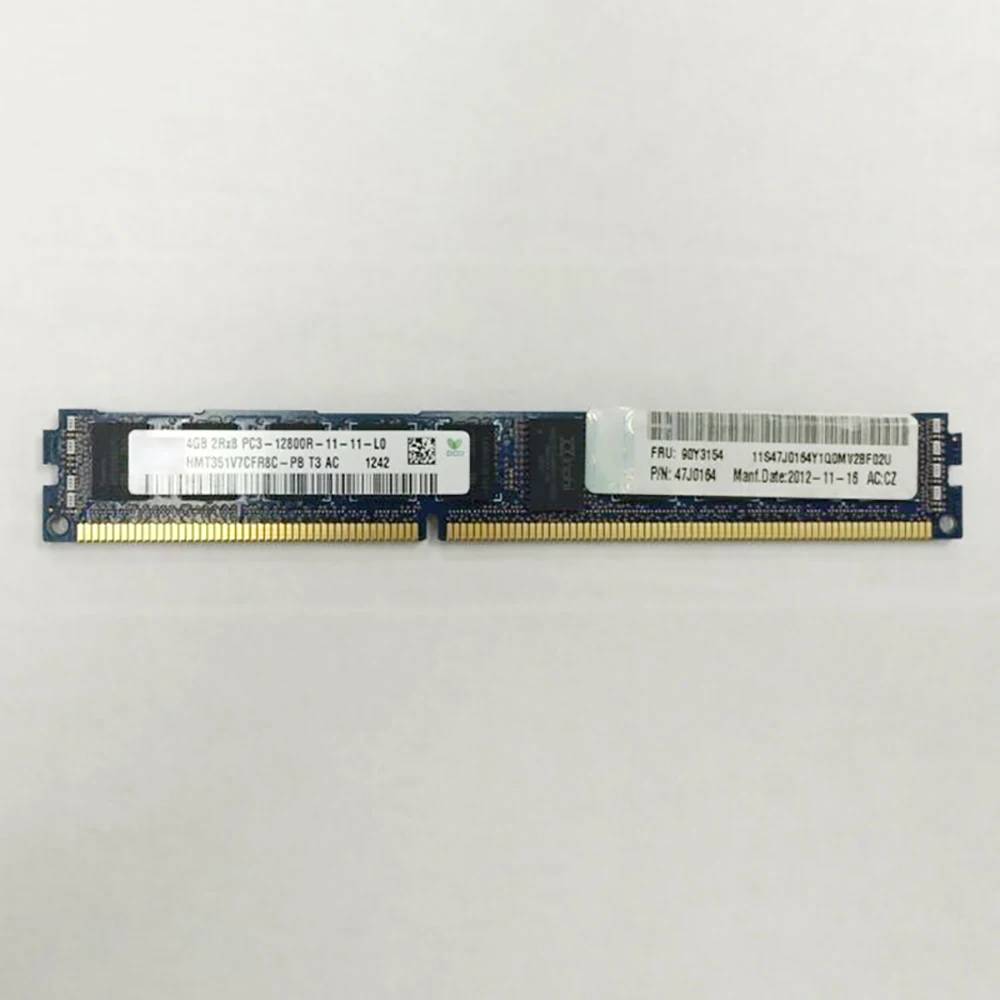 

For IBM RAM 90Y3154 90Y3148 47J0164 REG PC3-12800R VLP Server Memory High Quality Fast Ship 4GB DDR3 1600
