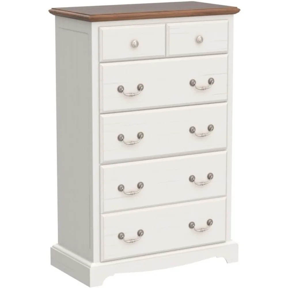 خزانة ملابس رائعة مكونة من 6 أدراج لغرفة النوم، و48 شطبة ريفية طويلة من الأدراج، ومنظم خزائن خشبية لغرفة النوم، وغرفة المعيشة #4