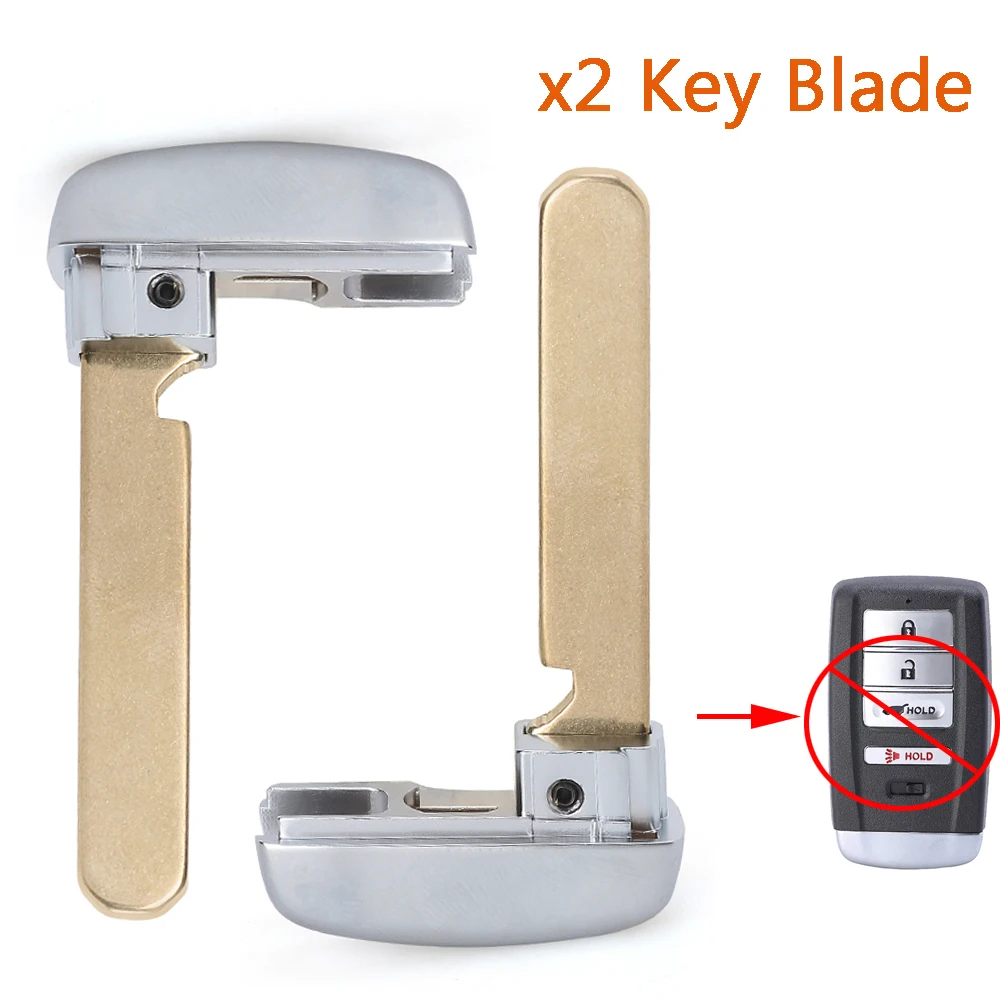 DIYKEY 2 piezas Llave remota virgen para Acura ILX MDX RDX RLX TLX 2015 2016 2017 2018 2019 2020 2021 2022