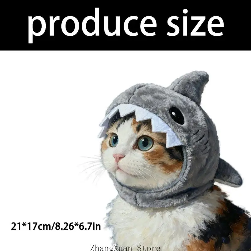 Cartoon Katzen Maske Kopfbedeckung Komfort Kopf Zubehör für Feier 3XUF – Detail 6