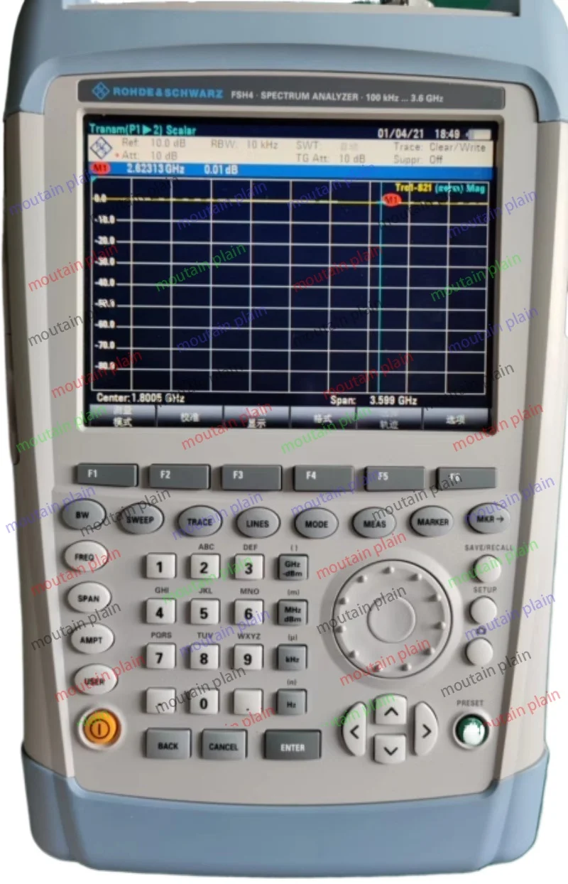 Rhodes & Schwartz Fsh4 Handheld Spectrum Analyzer in Stock for Sale Original 9khz-3.6gh Standard