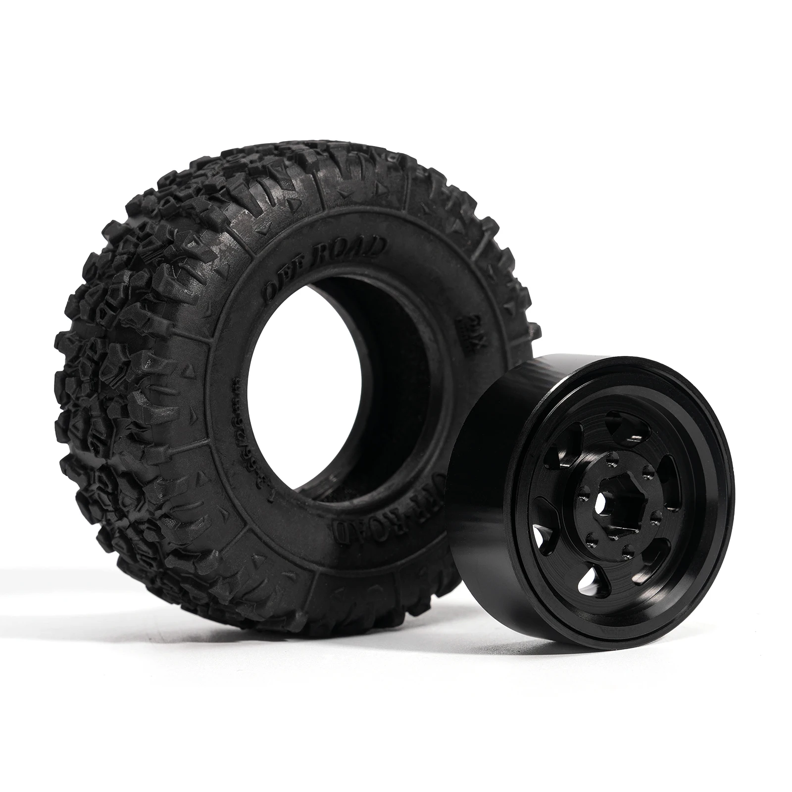 DUSTAIL 1.3인치 휠 타이어 66 x 26mm 스왐프 클로 진흙 지면 타이어 1/18 1/24 RC 크롤러 자동차 업그레이드용 (WT130101)