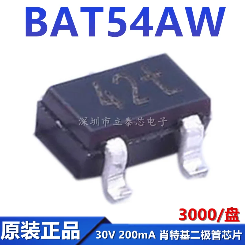 20piece BAT54AW 42  KL6 SOT - 323 t 30 v, 200 ma schottky diode chip 