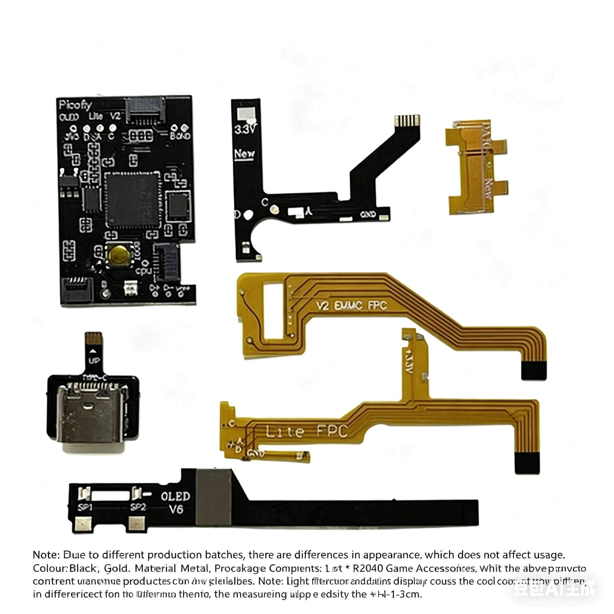 【ESPECIAL】Hwfly Picofly para Raspberry Pi RP2040, Compatible con Consolas Picofly Oled/Lite/V2, Actualizable y Flashable