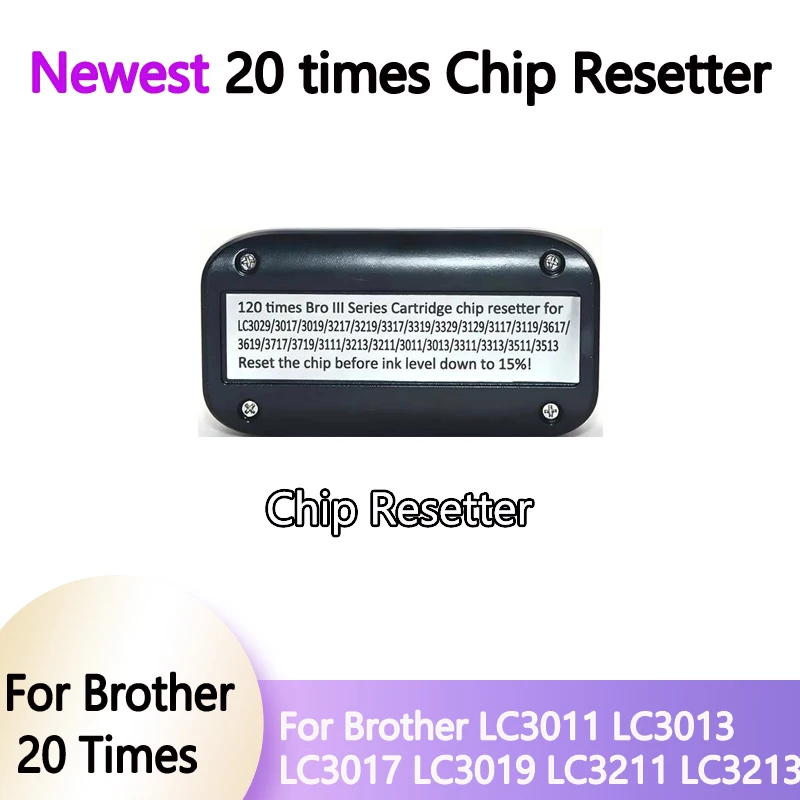 

LC3619 LC3617 Коммутированный принтер с разрешением чипов на 120 раз для принтера Brother MFC-J3930DW MFC-J3530DW MFC-J2330DW MFC-J2730DW