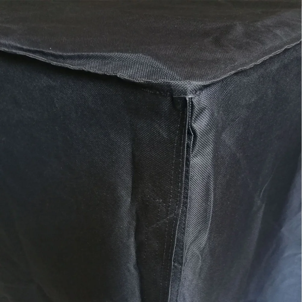 

1pc Waterproof Generator Cover 81X61X61Cm Universal Rectangular Dust Protector For Outdoor Yard Garden Black Pvc Polyester