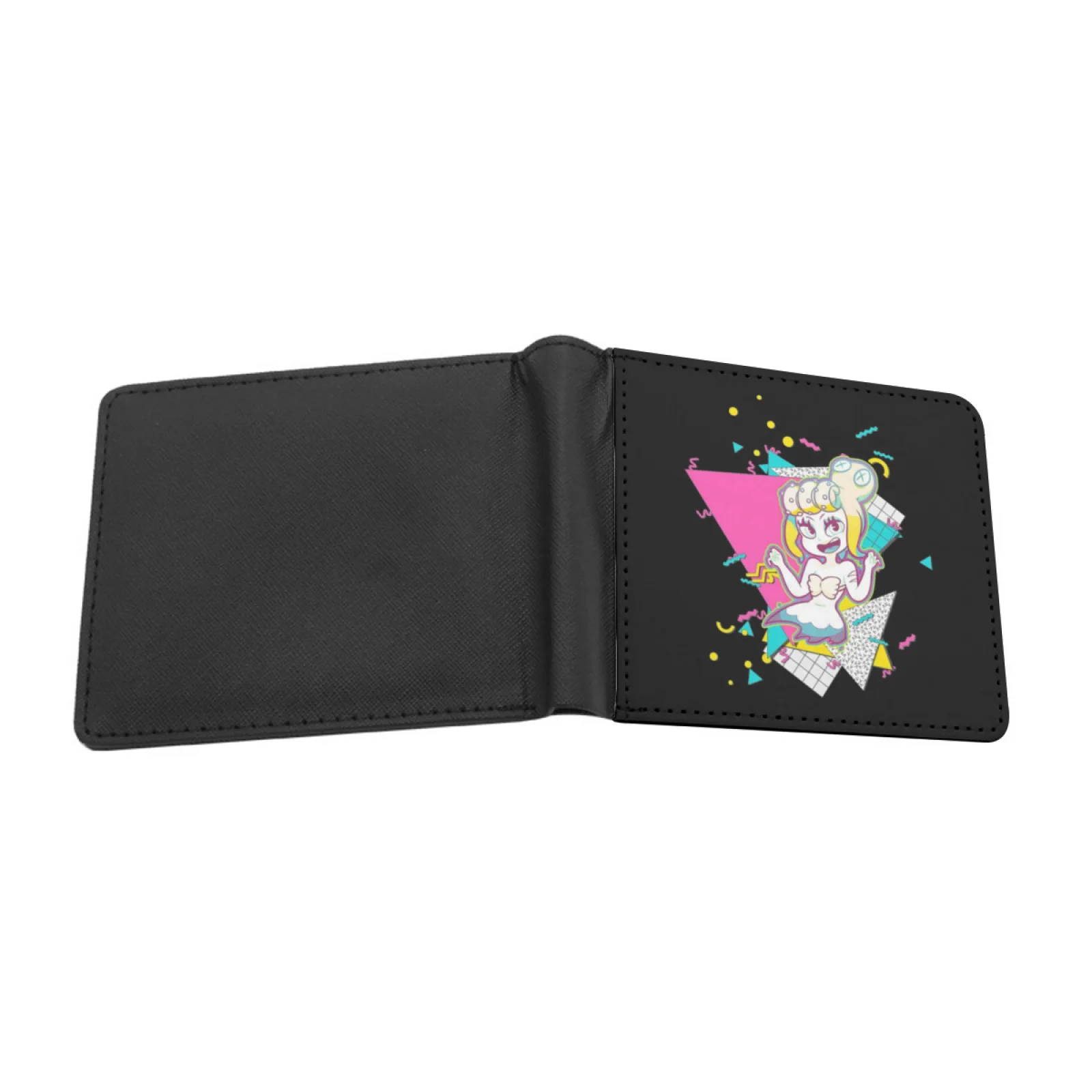 Cala Maria Cuphead * 90S Graphic Design * Men Leather Wallet Credit Card/Id Holders Inserts Money Bag Male Short Purses 90S