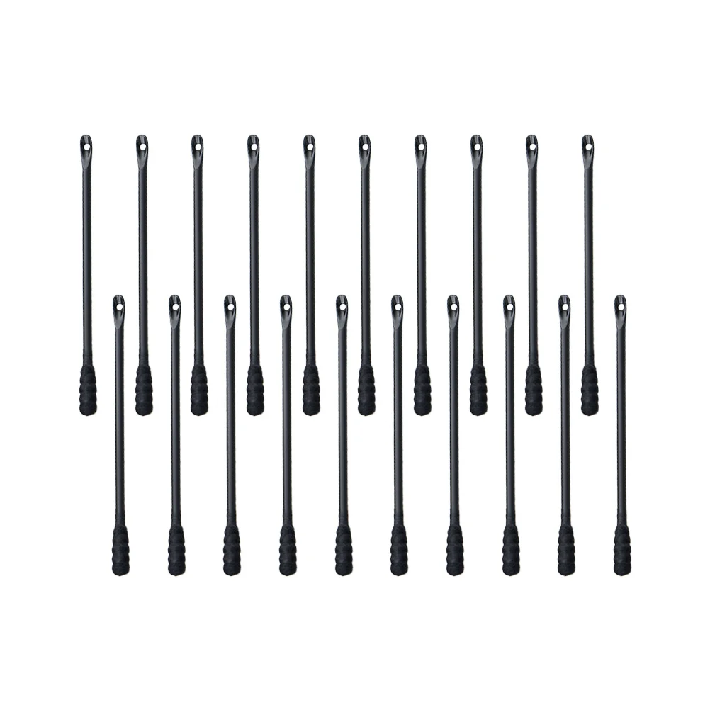 100Pcs Disposable Ear Cleaning Spoon Cotton Swabs Dual End Ear Pick and Swab Compact Lightweight Easy Carry for Home Travel Use